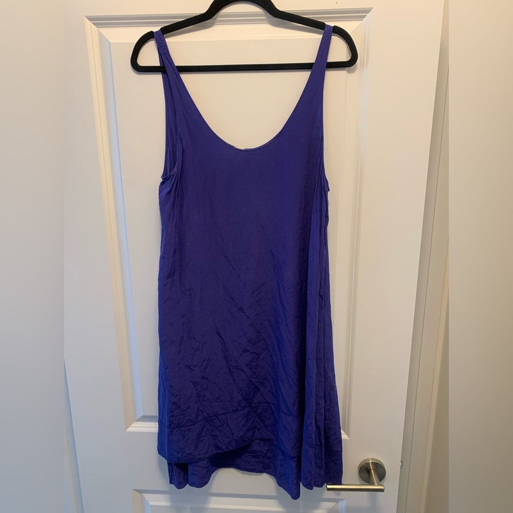 Aritzia’s Wilfred blue maxi dress size large — new